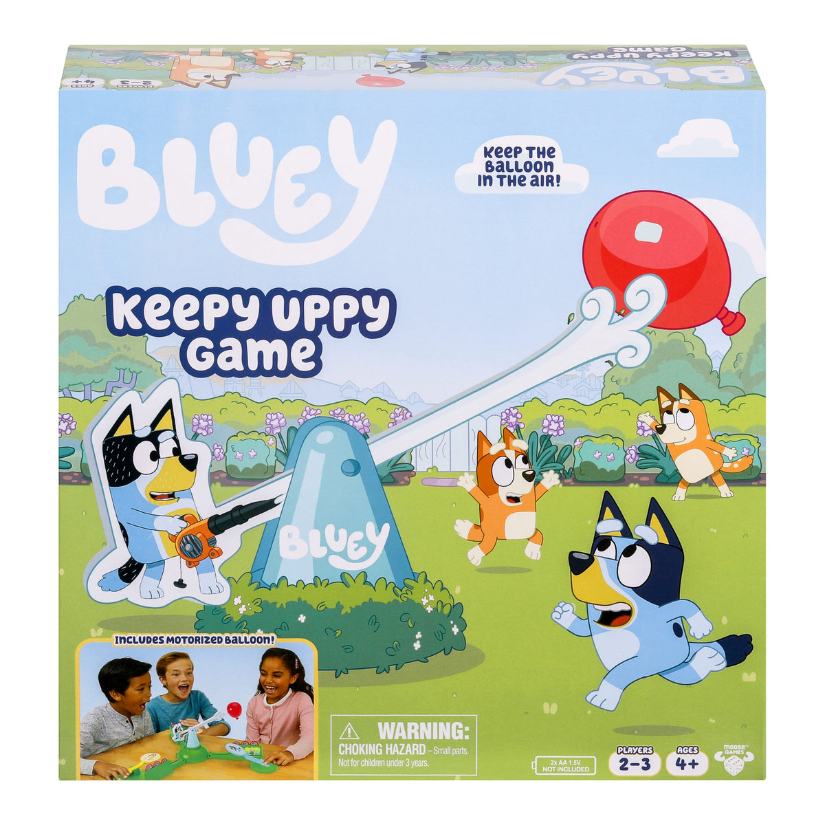 Bluey Keepy Uppy Game req 2 x AA batteries - Warrnambool Toys and Baby