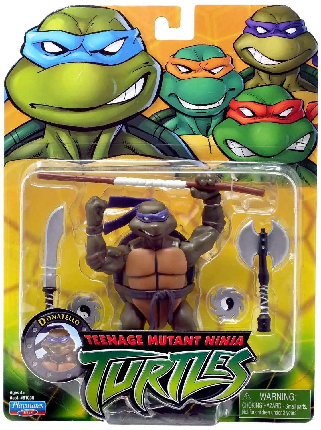 TMNT 2003 Classic Turtle Figure Donatello