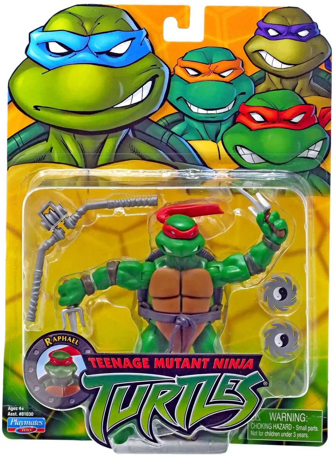 TMNT 2003 Classic Turtle Figure Raphael