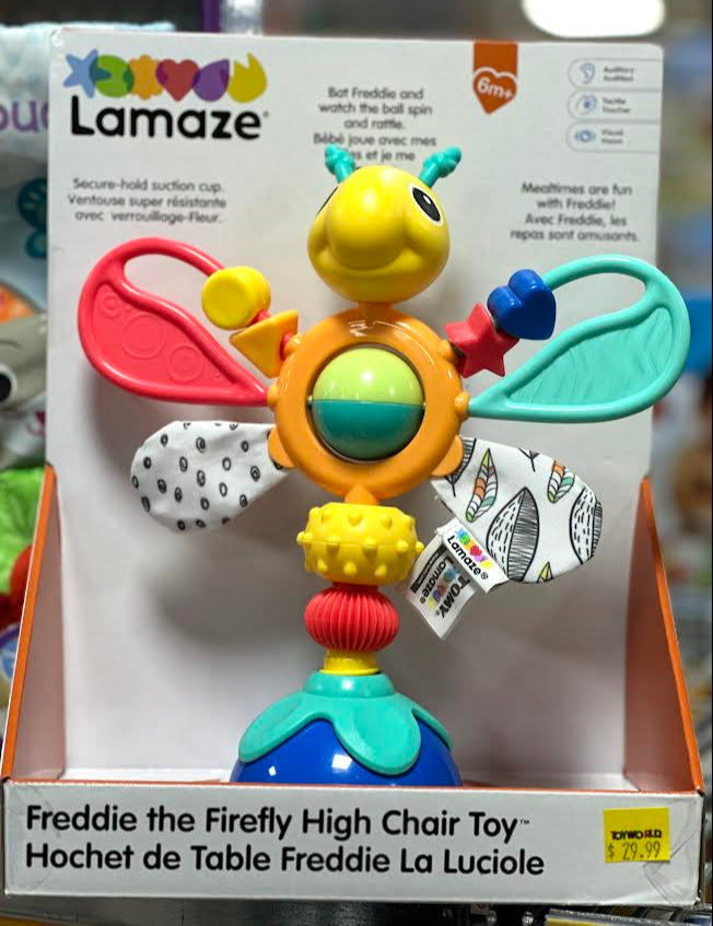 Lamaze Freddie The Firefly High Chair Toy