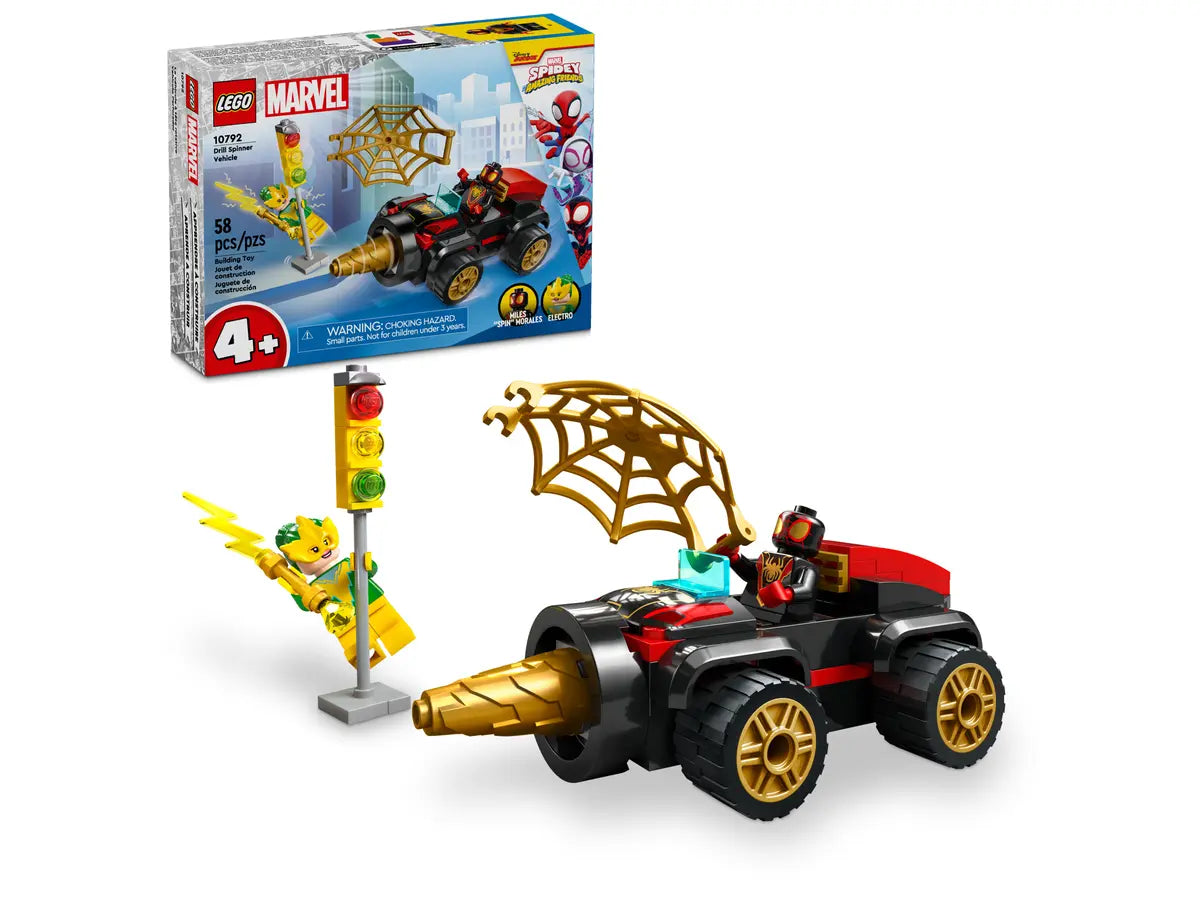 Lego 10792 Super Heroes Spiderman Drill Spinner Vehicle