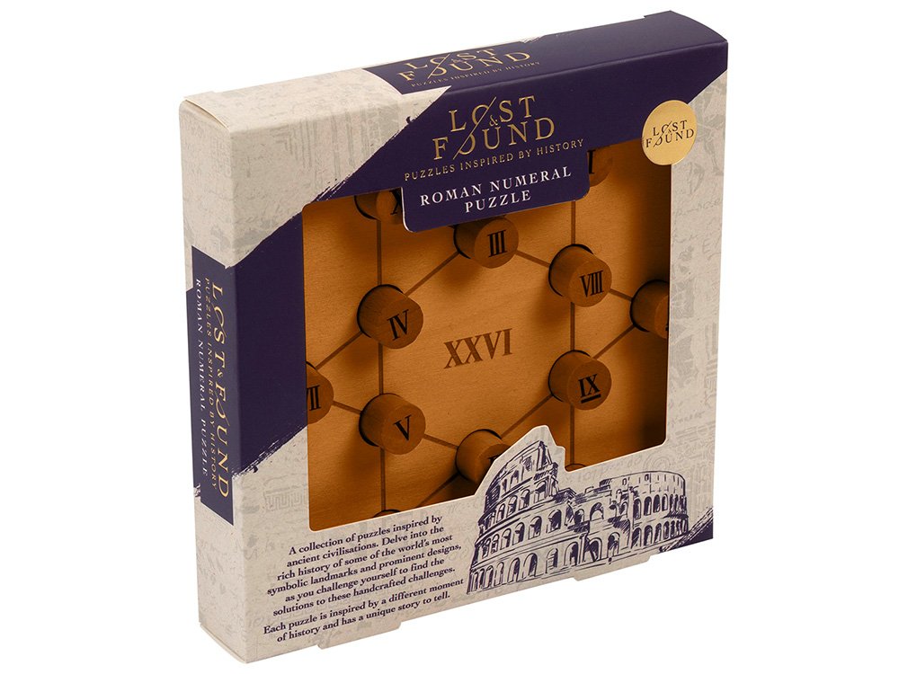 Lost & Found Roman Numeral Mind Puzzle