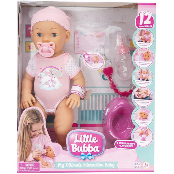 Little Bubba My Ultimate Interactive Baby Req 3 x AAA Batteries Warrnambool Toys and Baby