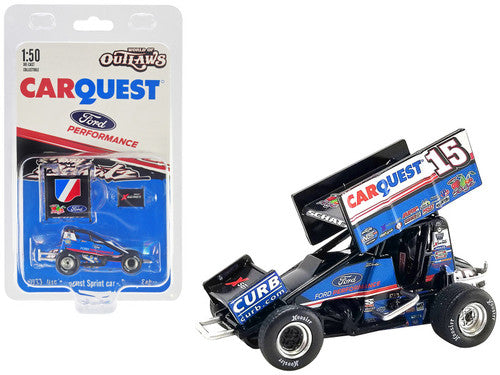 1/50 Sprint Car 2023 #15 Car Quest Donny Schatz