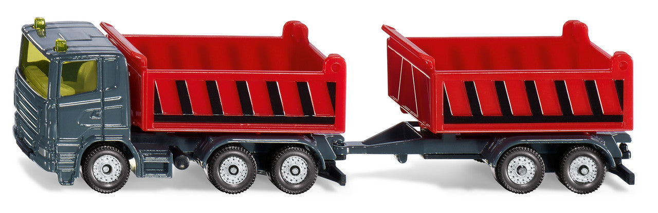 Siku 1685 Truck with Dumper Body and Tipping Trailer