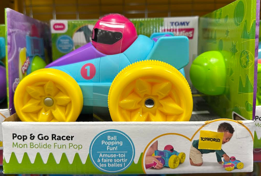 Tomy Toomies Pop & Go Racer Blue