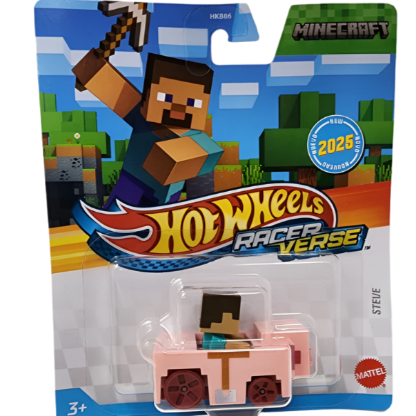 Hot Wheels Racer Verse Minecraft STEVE