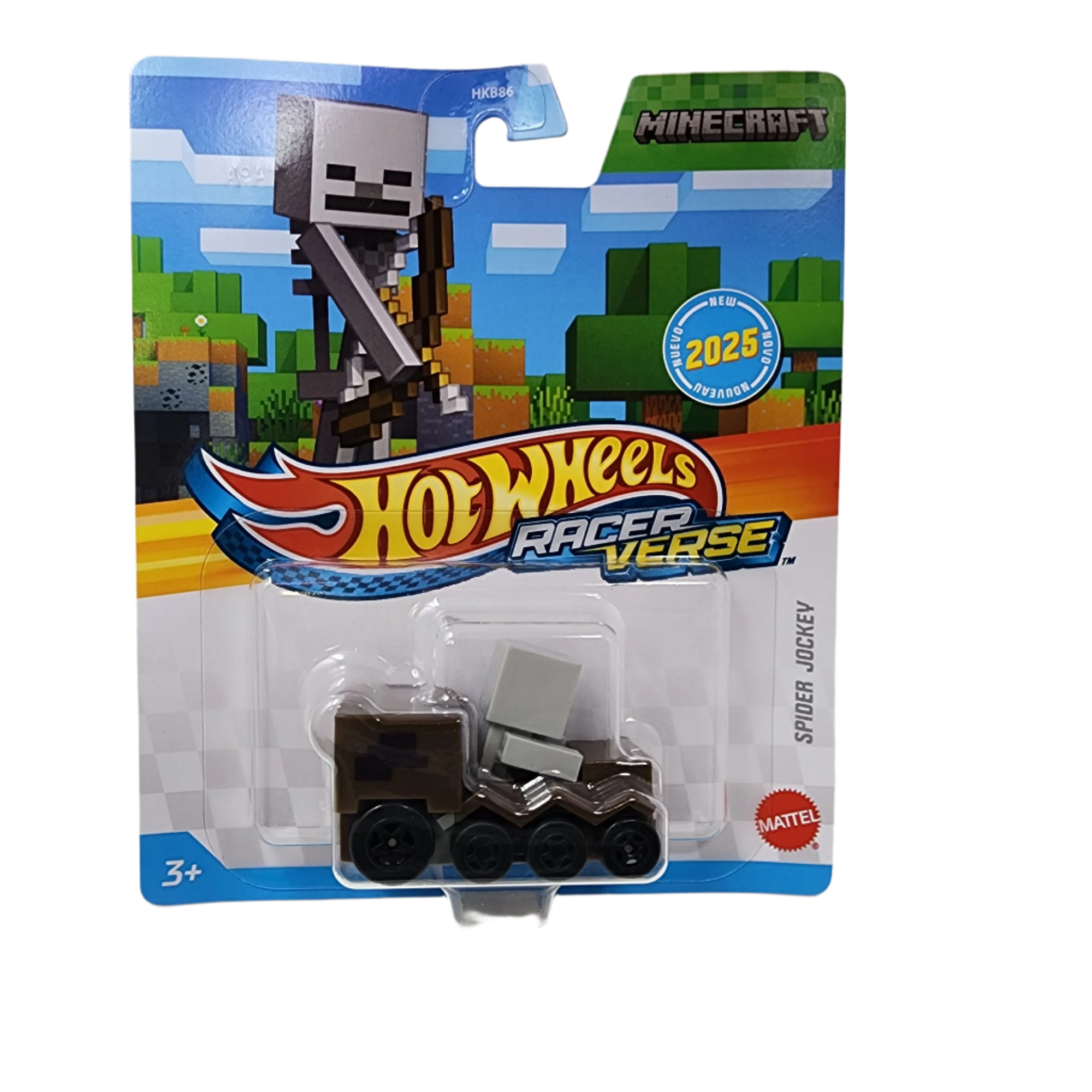 Hot Wheels Racer Verse Minecraft SPIDER JOCKEY