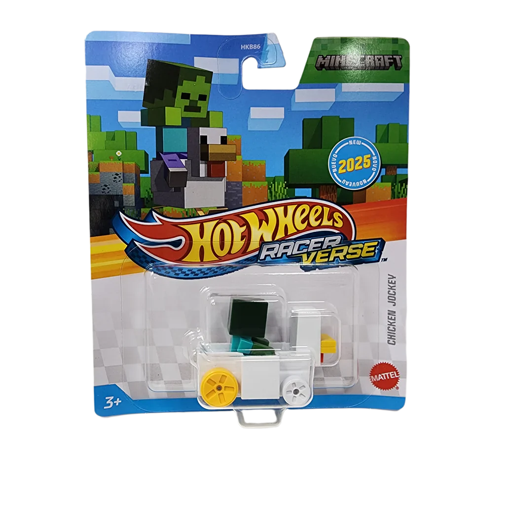 Hot Wheels Racer Verse Minecraft CHICKEN JOCKEY