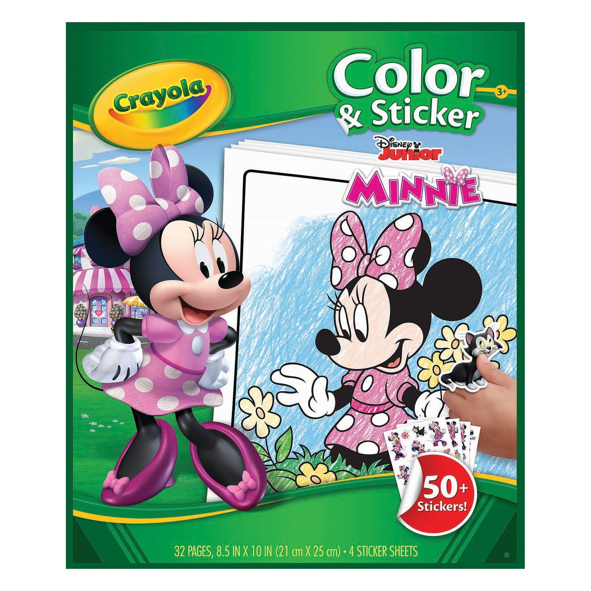 Crayola Colour n Sticker Book - Minnie Mouse