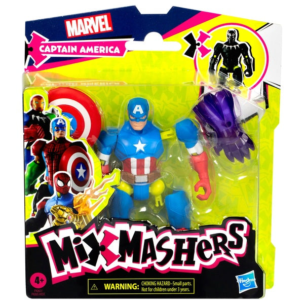 Marvel Avengers Mixmashers Basic Figure - Captain America