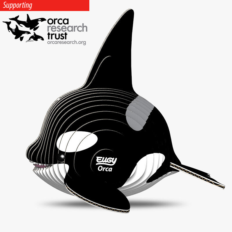 Eugy Cardboard Model Kit Orca