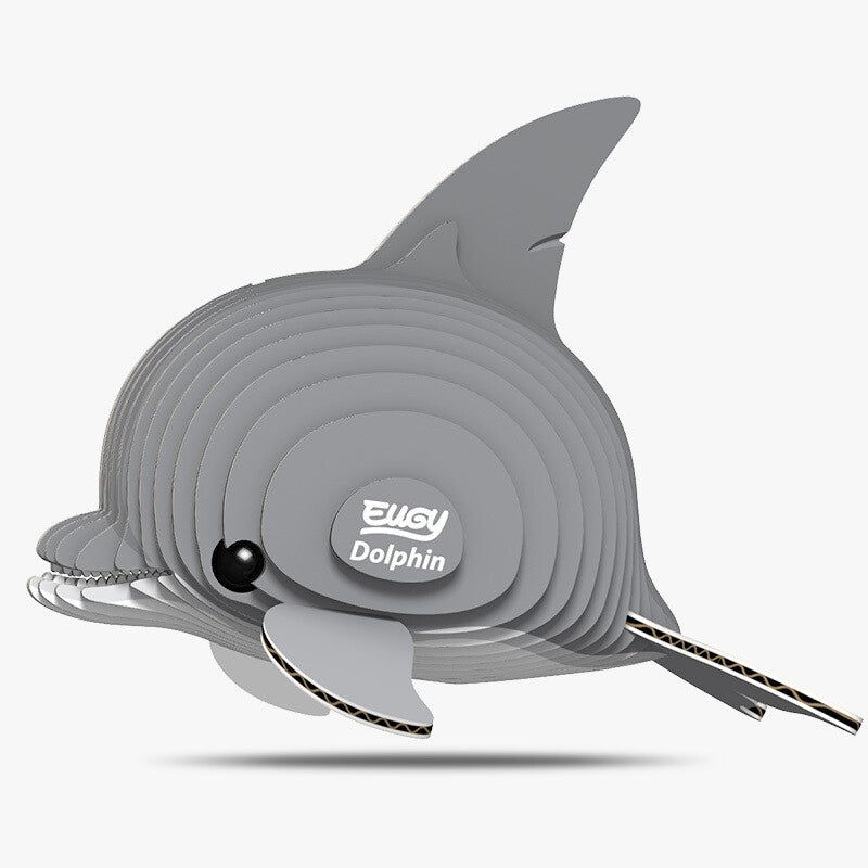 Eugy Cardboard Model Kit Dolphin