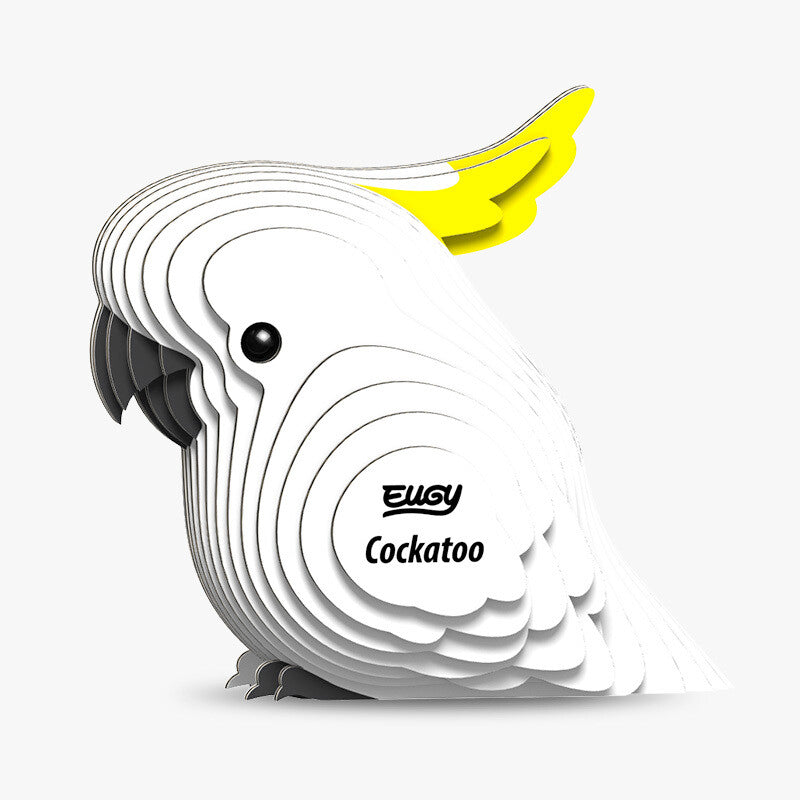 Eugy Cardboard Model Kit Cockatoo