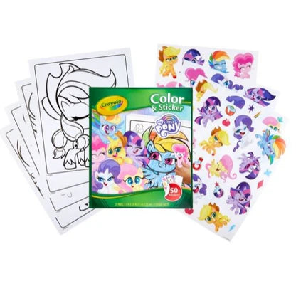 Crayola Colour n Sticker Book - My Little Pony