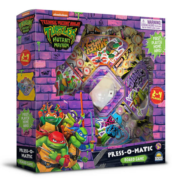 TMNT Press-O-Matic Game