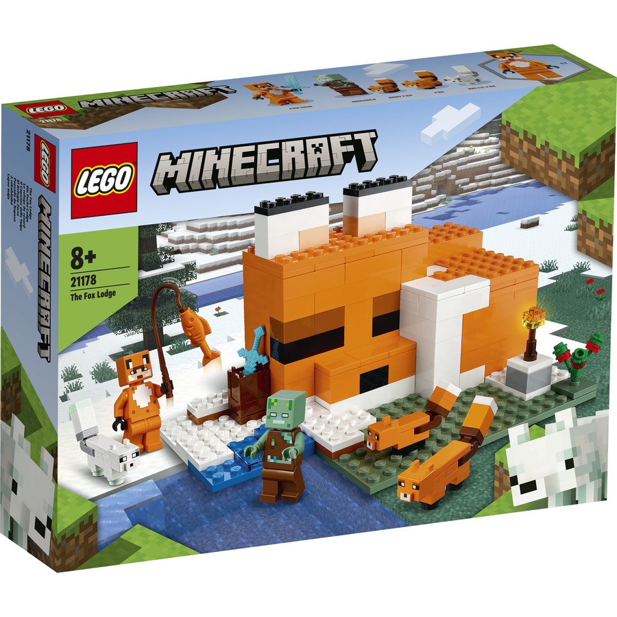 Lego 21178 Minecraft The Fox Lodge