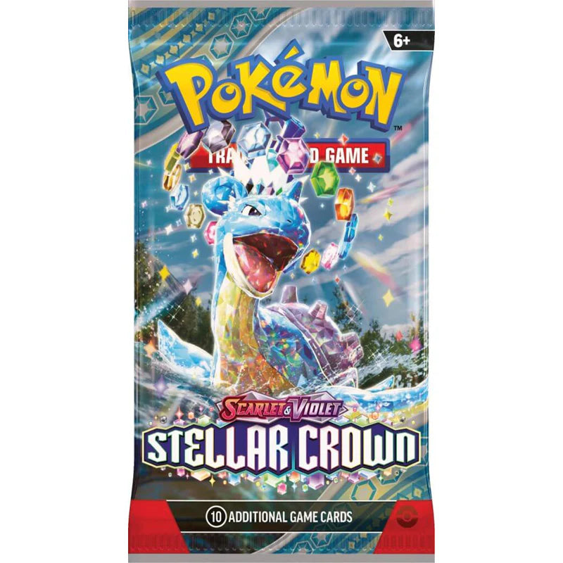 Pokemon Scarlet and Violet 7 Stellar Crown Booster Pack