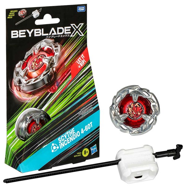 Beyblade X Starter Pack: Scythe Incendio 4-60T