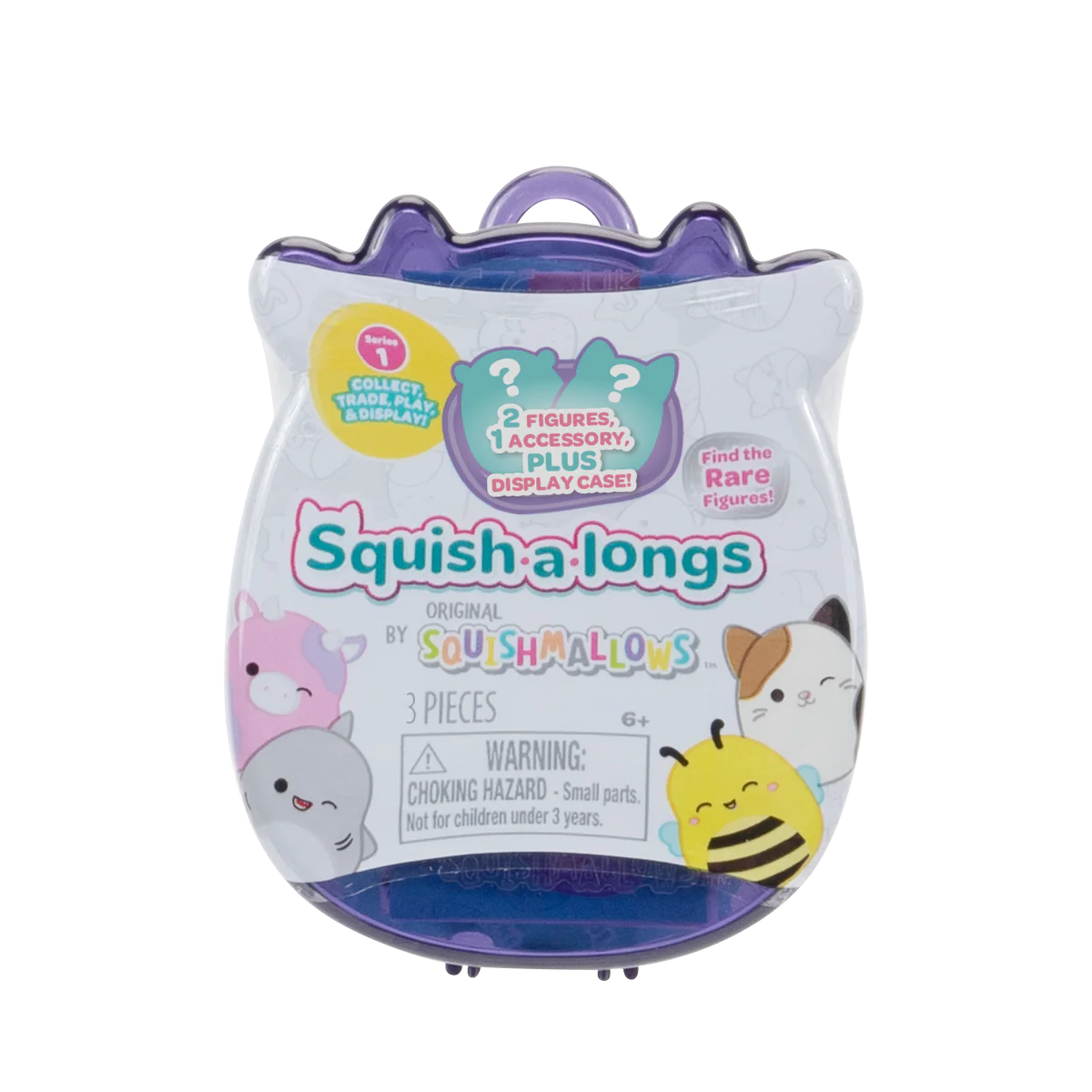 Squishmallows Squish-a-longs Collectable Figures Assorted