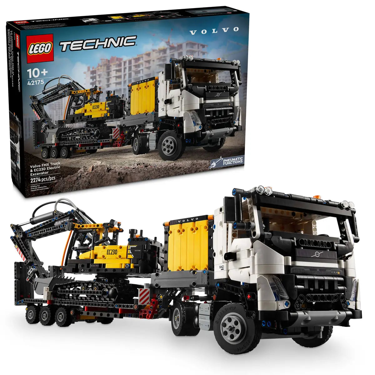 Lego 42175 Technic Volvo FMX Truck & EC230 Electric Excavator