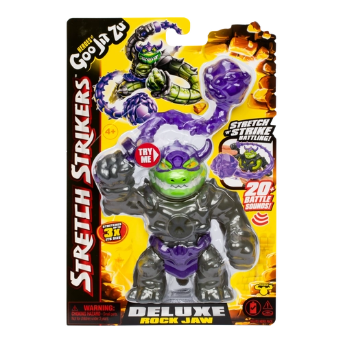 Goo Jit Zu Stretch Strikers Deluxe Hero S11 Rock Jaw