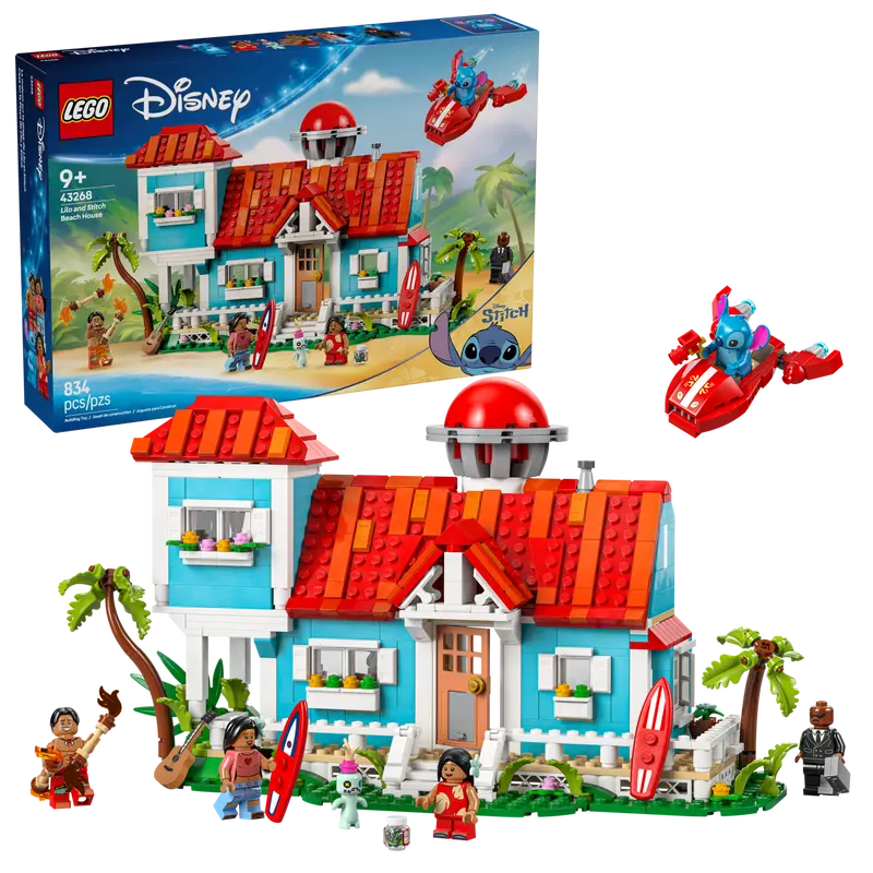 Lego 43268 Disney Lilo & Stitch Beach House