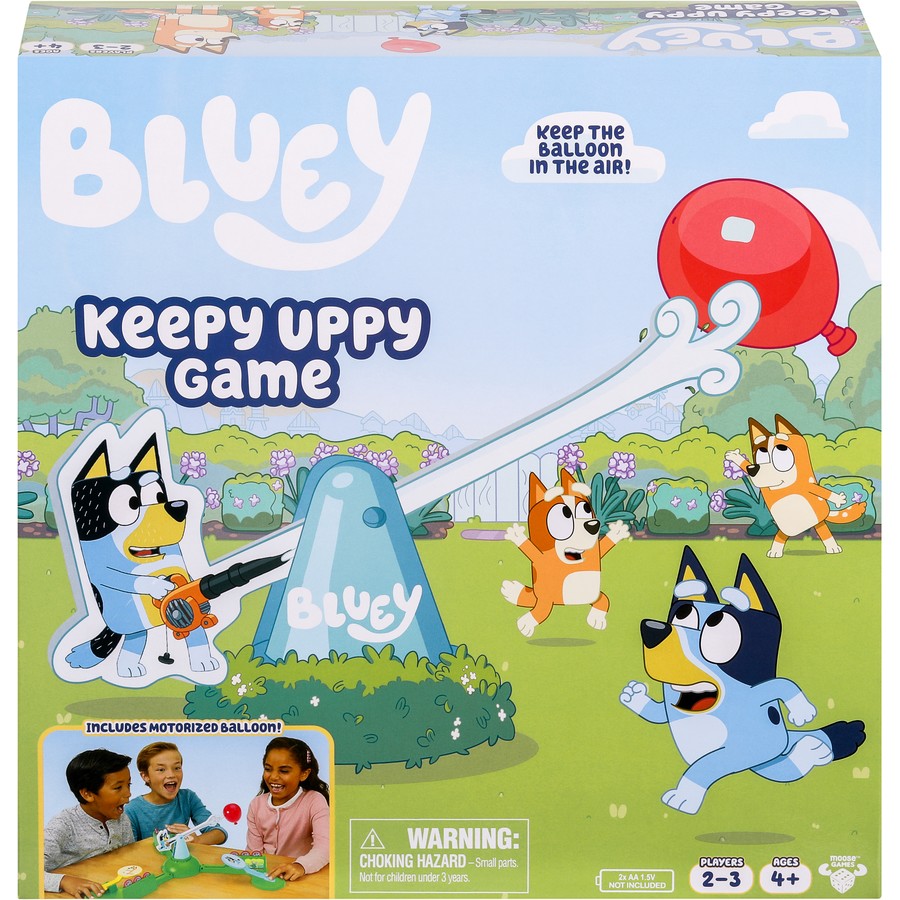 Bluey Keepy Uppy Game req 2 x AA batteries