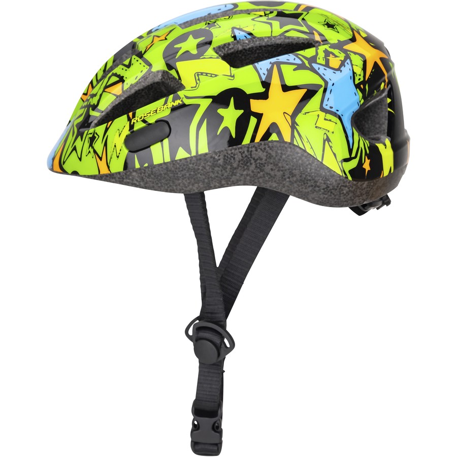 Bike Helmet Rosebank Twist Black Green