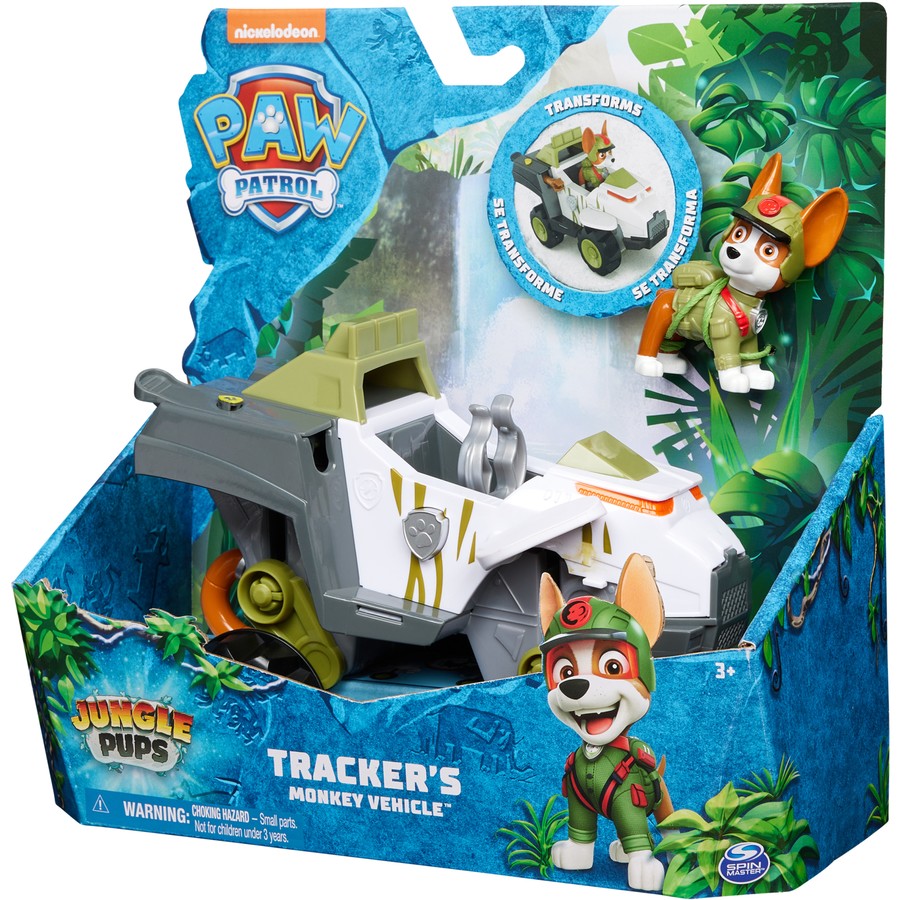 Paw Patrol Jungle Pups TRACKER'S MONKEY Themed Vehicle