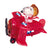 Crystal Puzzle 3D Jigsaw Peanuts SNOOPY Flying Ace 40 Pieces