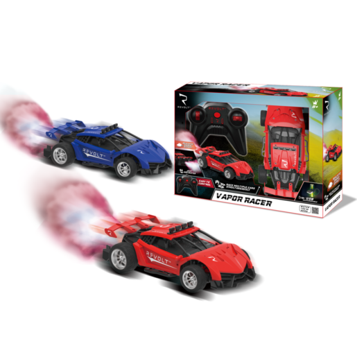 Revolt Vapor Racers Remote Control Assorted req 2 x AA batteries