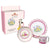 Bunnykins Sweethearts 3pc Melamine Set Pink - Plate, Bowl, Cup