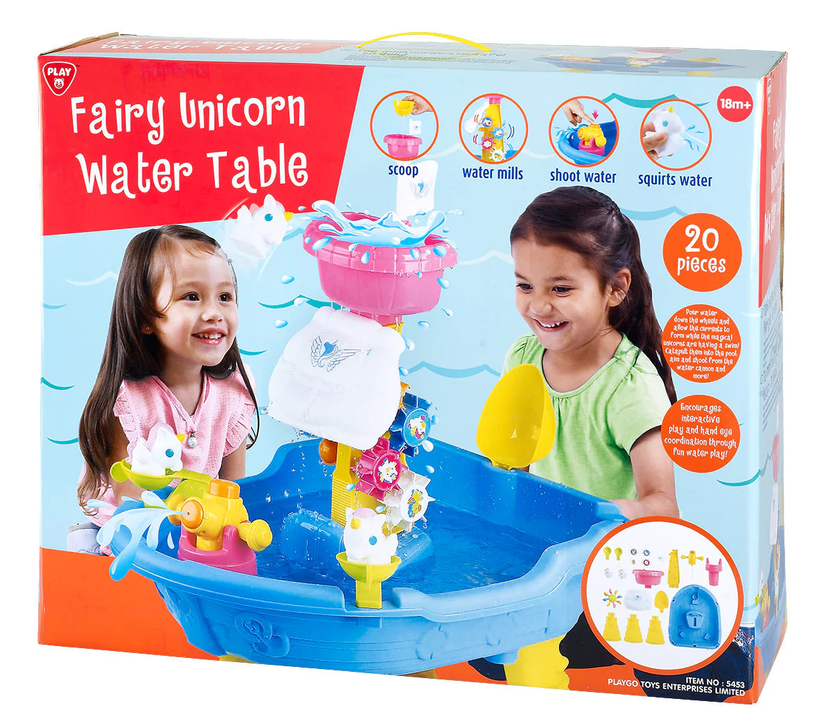 PLAYGO TOYS ENT. LTD. Fairy Unicorn Water Table