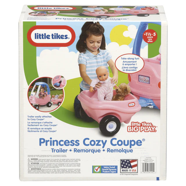 Little Tikes Princess Cozy Coupe Trailer Pink Warrnambool Toys and Baby