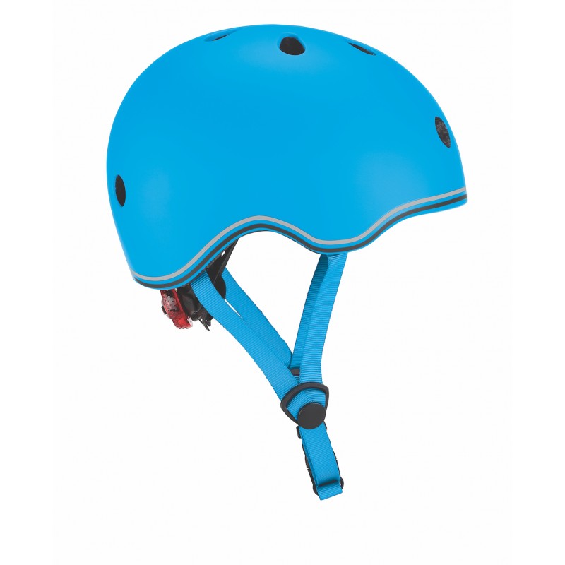 Globber Bike/Skate Helmet LED Light 45-51cm XXS/XS SKY BLUE