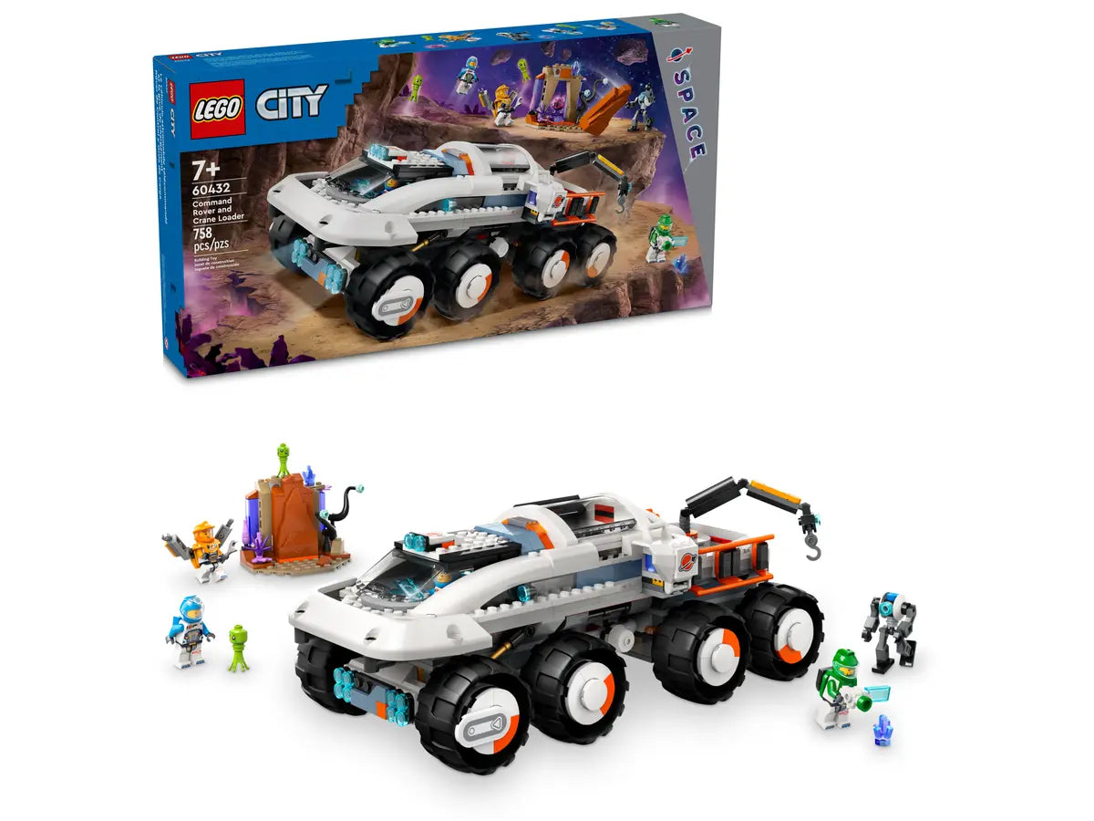 Lego 60432 City Command Rover and Crane Loader