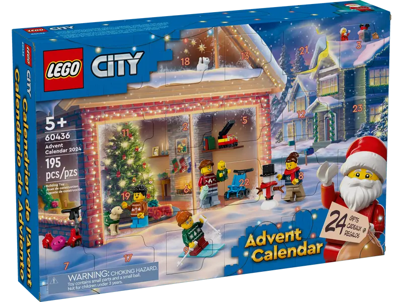 Lego 60436 City Advent Calendar 2024