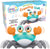 Magic Sensory Interactive Crawling Crab Toy USB Charger Lights & Sounds