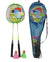 Multi Colour 2 Player Badminton Set