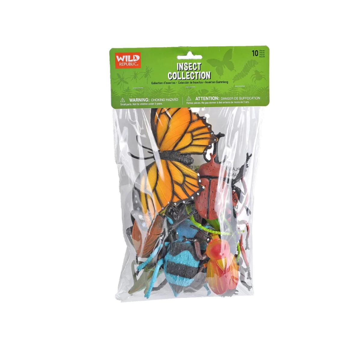 Poly Bag 10pc Insects