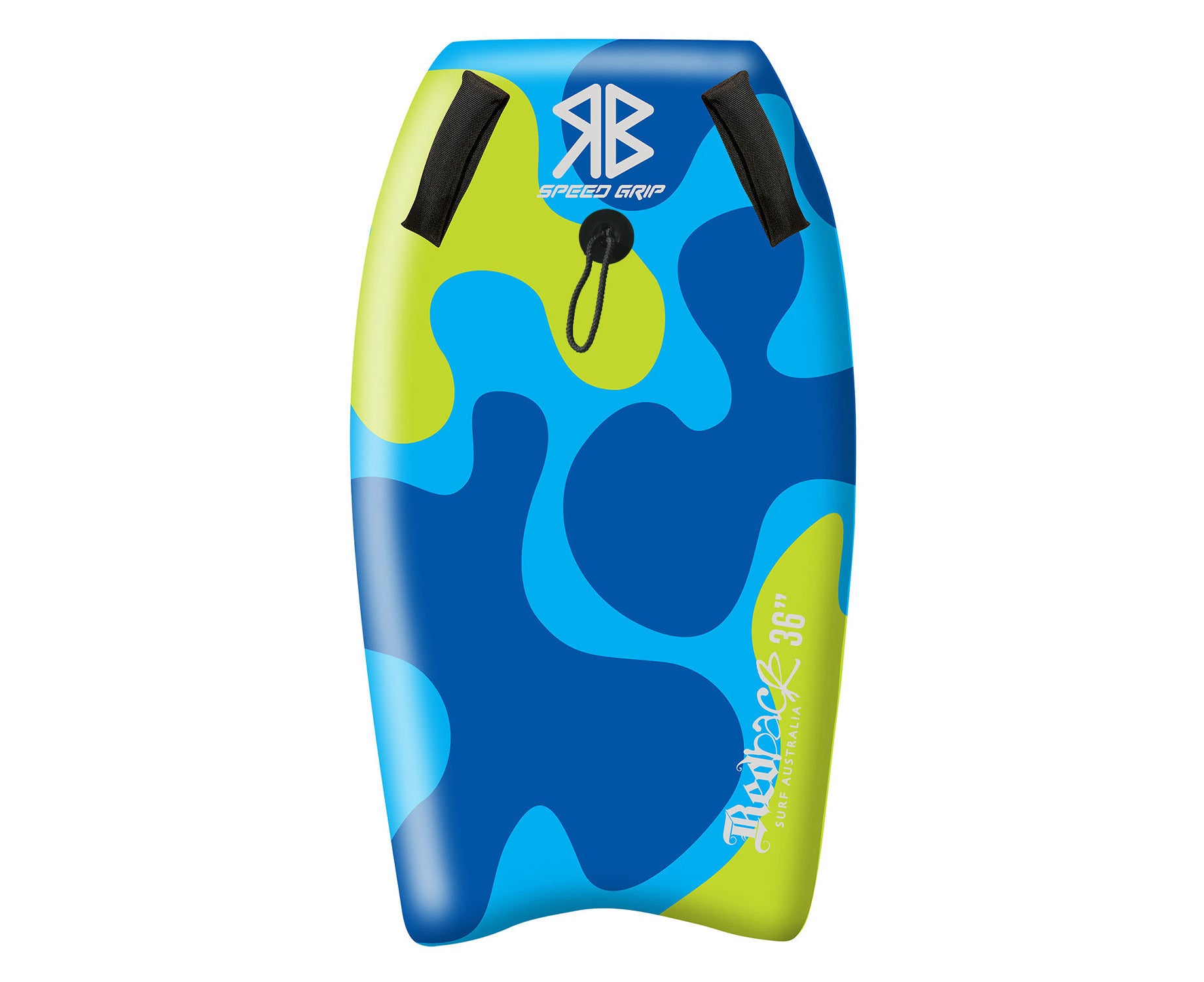 Redback Speed Grip Bodyboard with Handles 36in Blue