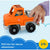 Fisher Price Little People Small Vehicle Orange Tow Truck