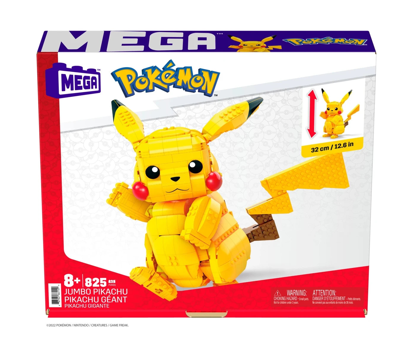 Mega Construx Pokemon Jumbo Pikachu