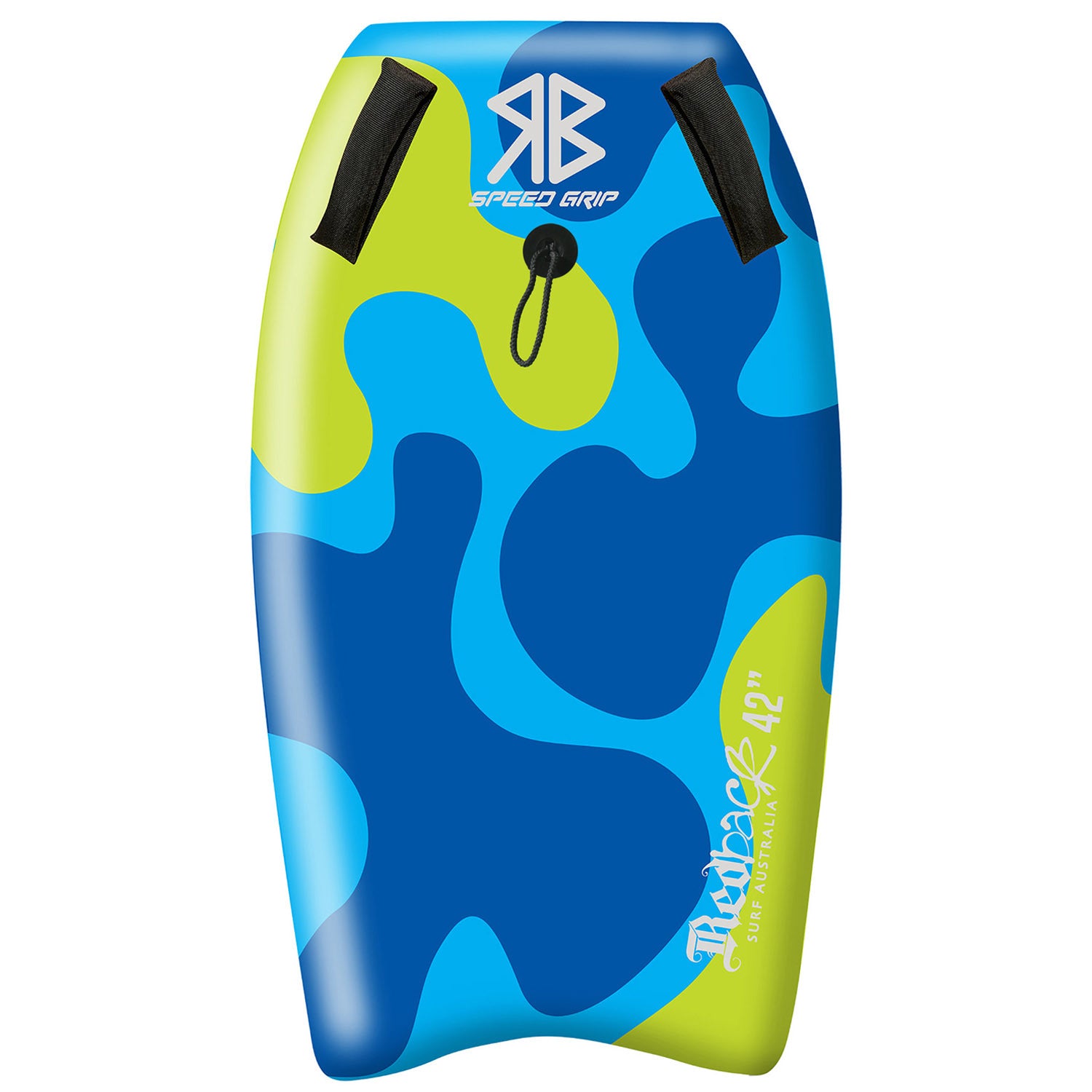 Redback Speed Grip Bodyboard with Handles 42in Blue