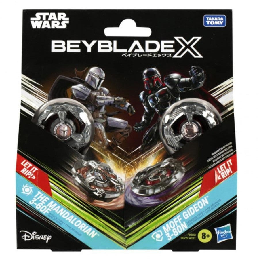 Beyblade X Star Wars Collab Multipack - The Mandalorian & Moff Gideon