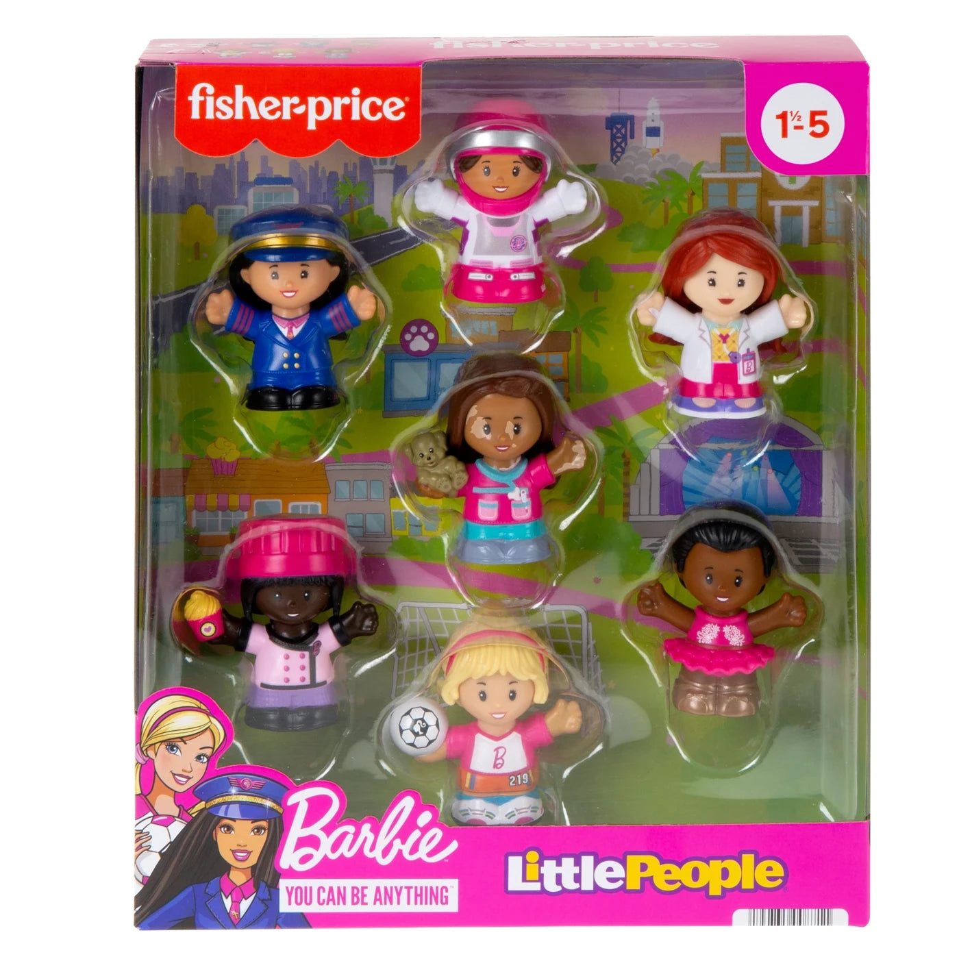 Fisher Price Little People Barbie You Can Be Anything Figure Pack