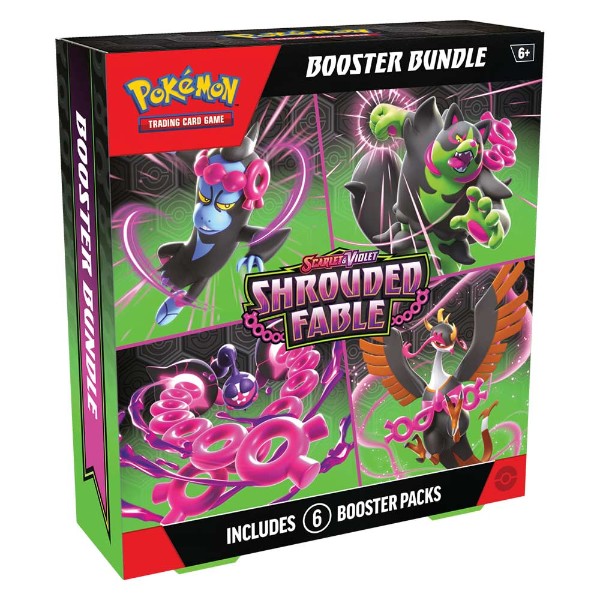 Pokemon Scarlet and Violet Shrouded Fable Booster Bundle