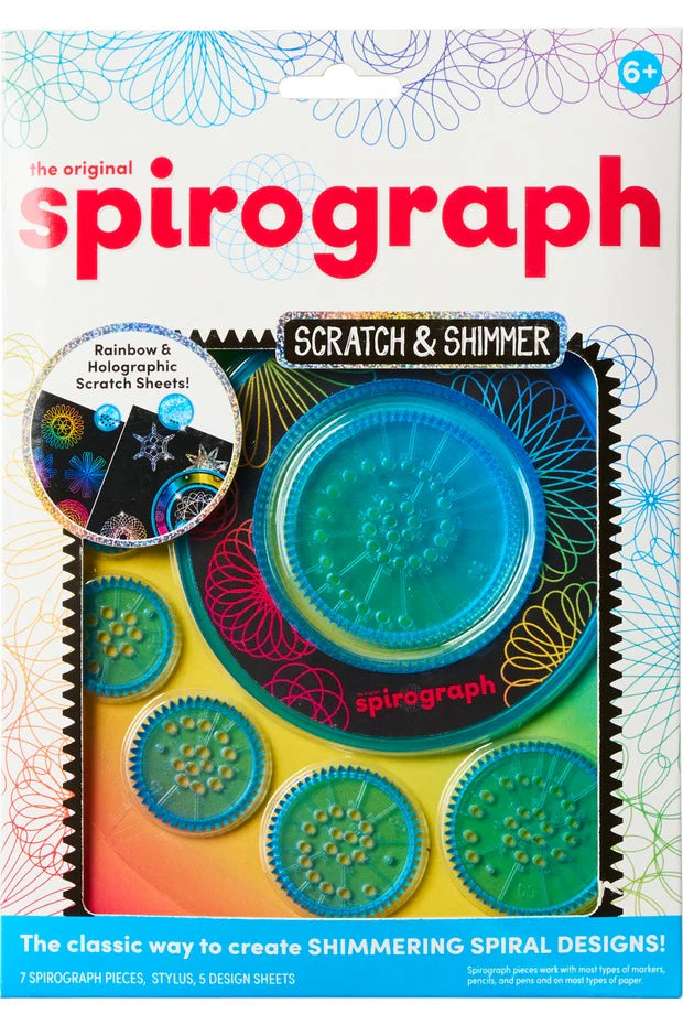 Spirograph Value Set - Scratch & Shimmer