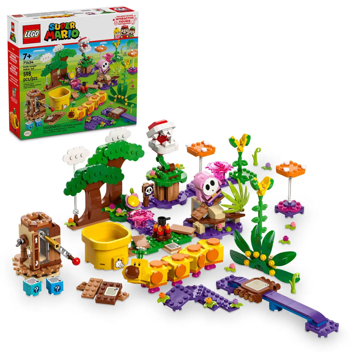 Lego 71434 Super Mario Soda Jungle Maker Set